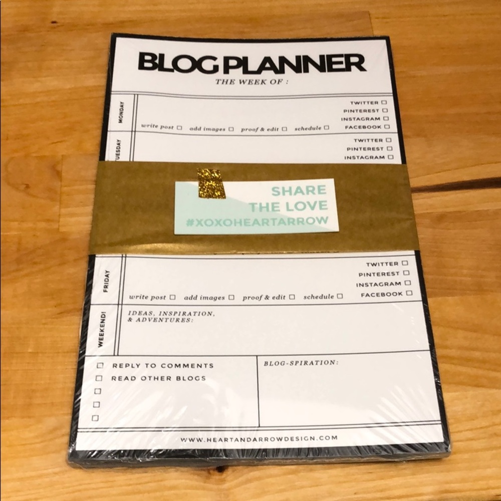 Blogging Planner